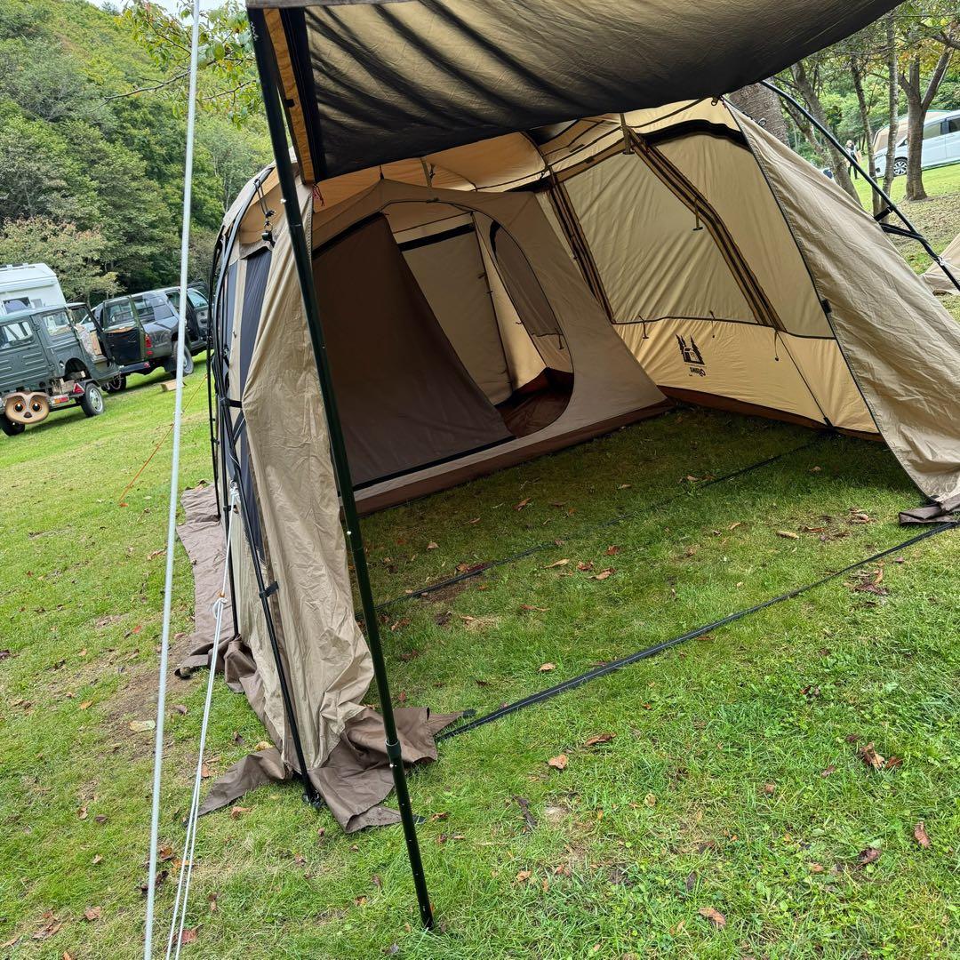 ファシル　ツインクレスタT/C　豪華２張セット　総額約２８万円セット　二又ポール