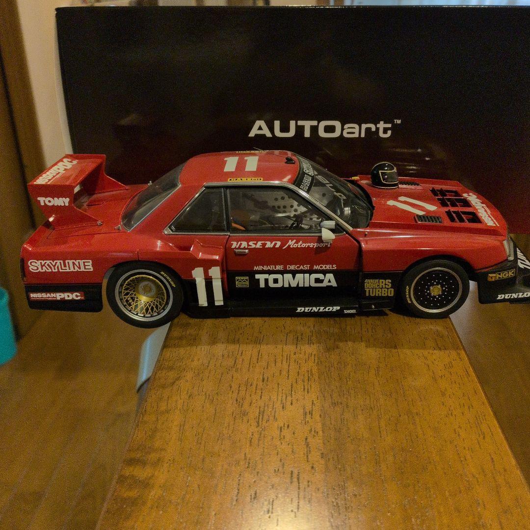 ミニカー AUTOart 1/18NISSAN SKYLINE RS TURBO 1:18