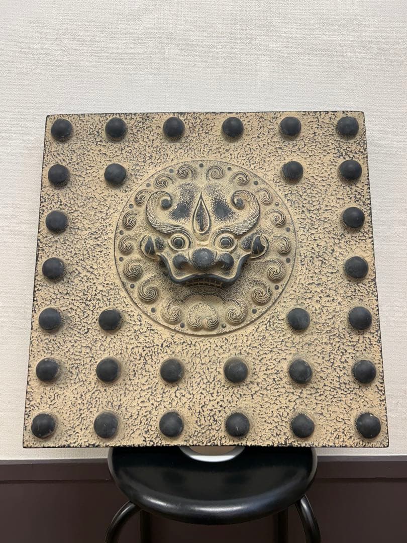 獅子狛犬　店舗内装やインテリアに　装飾品　壁画　沖縄　多国籍料理