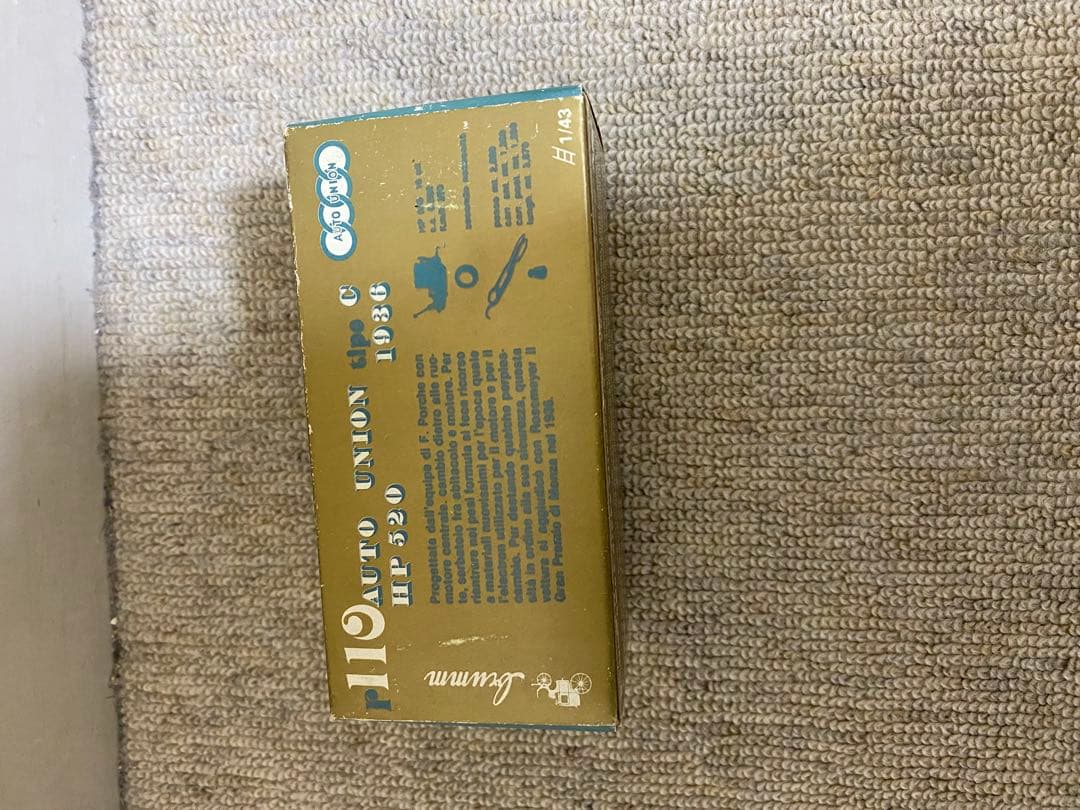 Brumm 1/43 アウトウニオン タイプC 1936 ミッコラサイン入り！