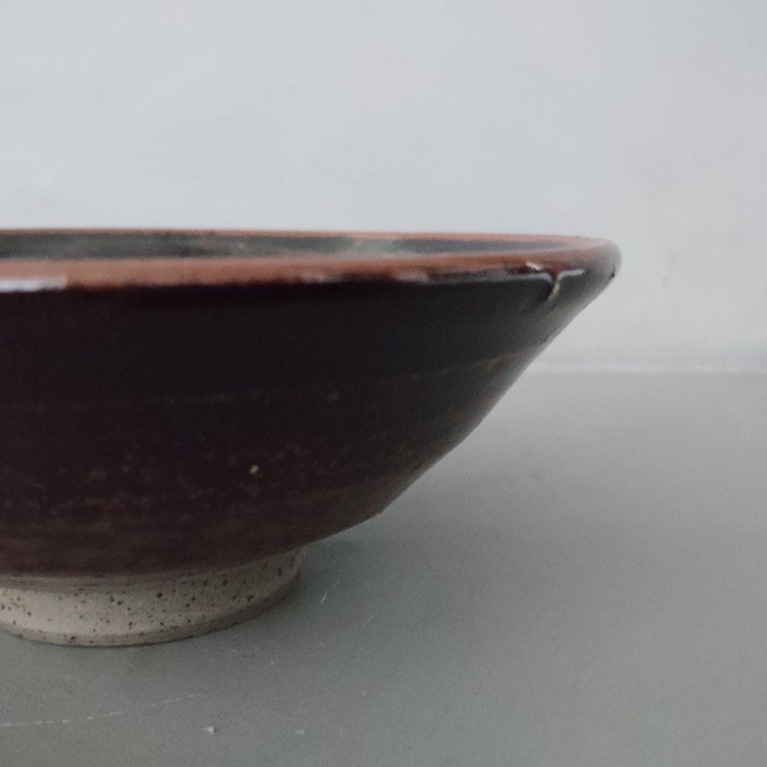 天目茶盌 八代 加藤宇助 秋坂窯 共箱 共布 茶道具 瀬戸赤津の名工 黒茶