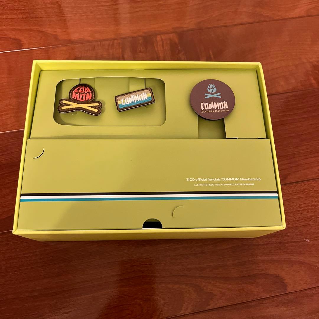 Block B ZICO KOZ会員 初回特典 グッズ