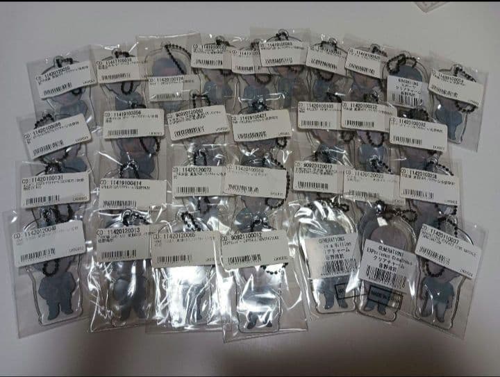 GENERATIONS 佐野玲於 クリアチャーム 約40個 纏め ②