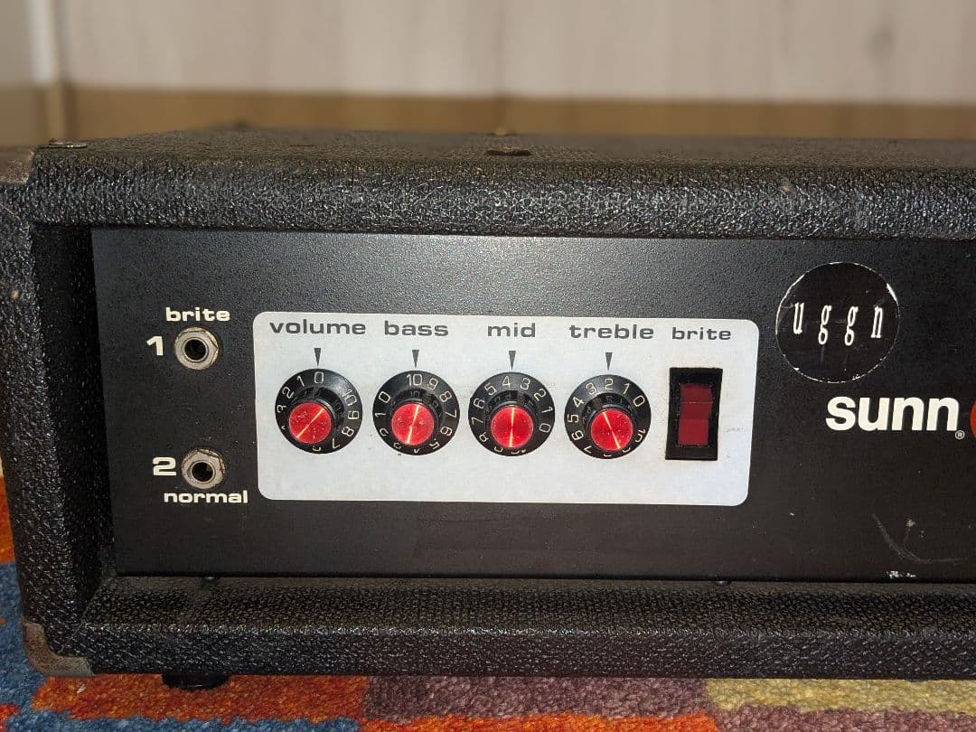 sunn concert bass ベース用アンプ