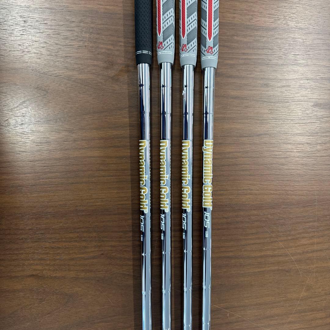 タイトリストUT用シャフト　DG105 S200 #2,3,4,5番用４本セット