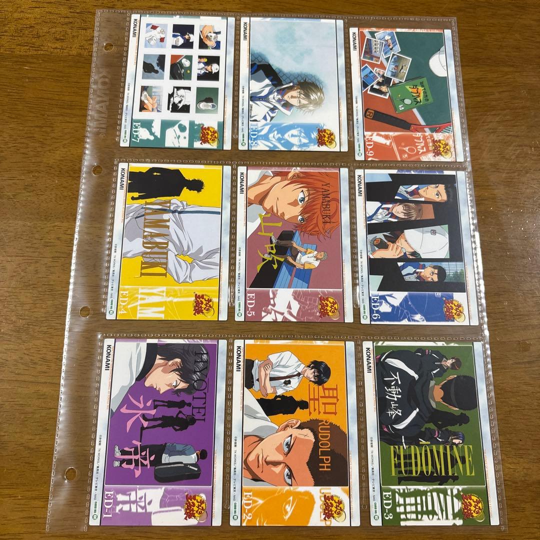 テニプリ　テニスの王子様　トレカ　カード　OP ED 青学　氷帝　山吹　不動峰