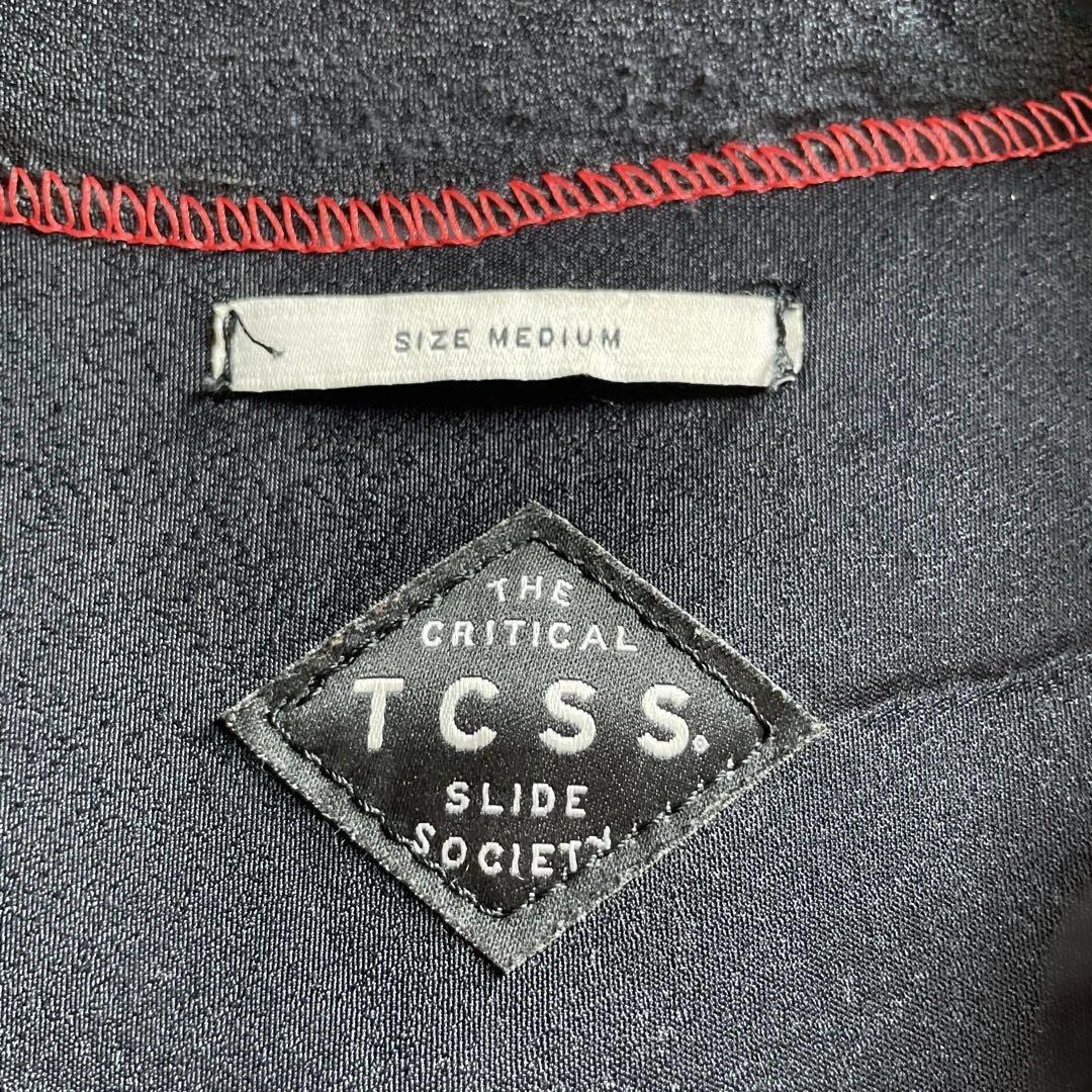 TCSS タッパー フロントジッパー ブラック M