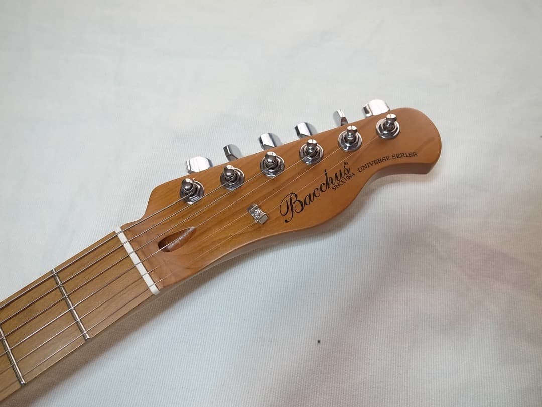 u*c様 新同美品　Bacchus BTEー３ーRSM／M ２ハム　テレキャスタ