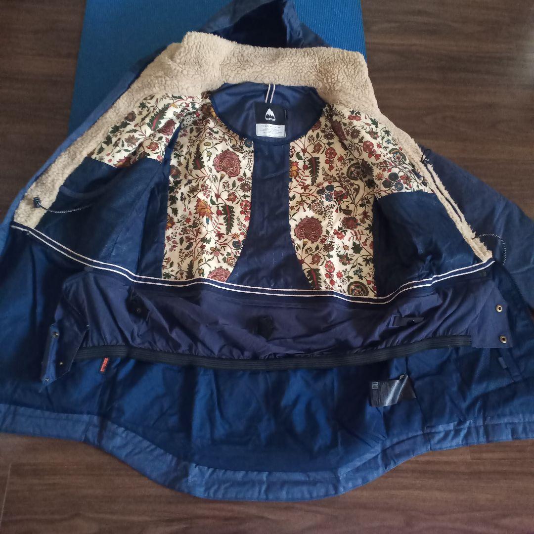 BURTON フード付きジャケット ネイビー