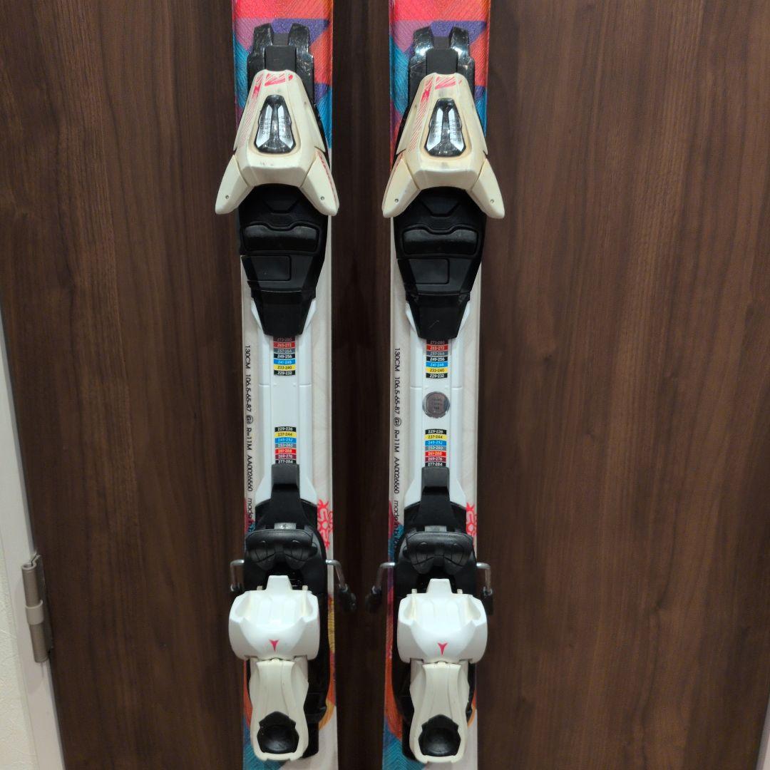 [美品] Atomic スキー板 ジュニア 130