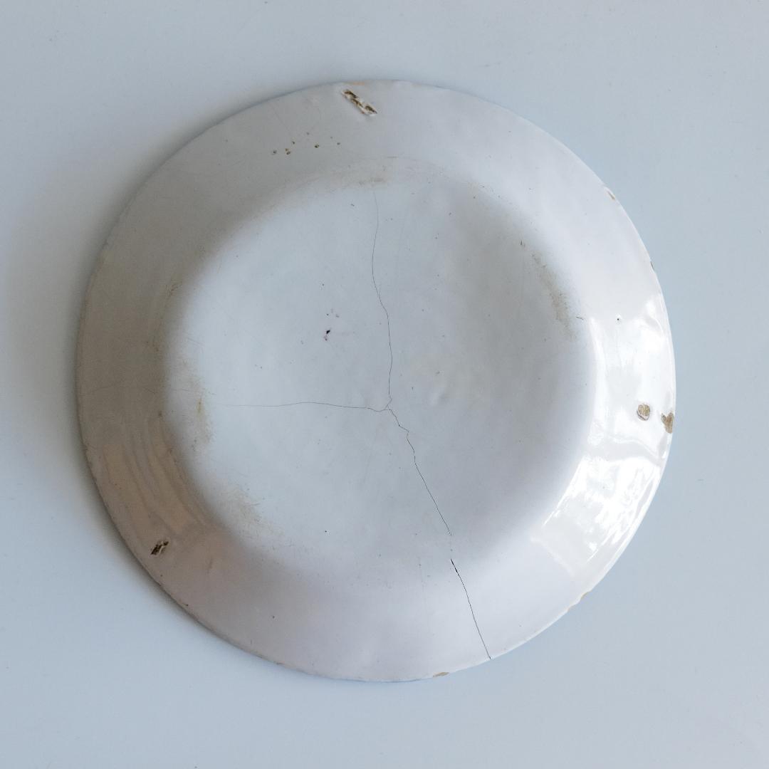 ムスティエ ヴァラージュ 小さなお花柄のお皿 φ22cm C