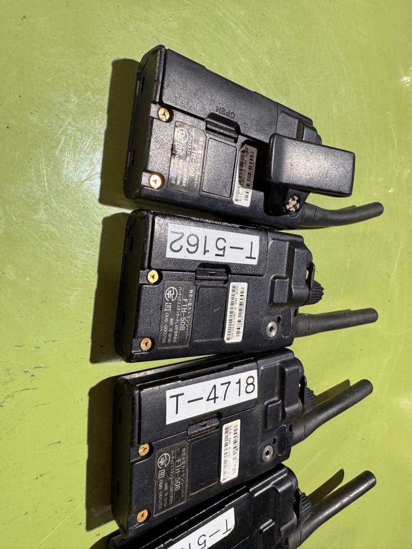 無線機 トランシーバー STANDARD FTH-508 YAESU 5台セット