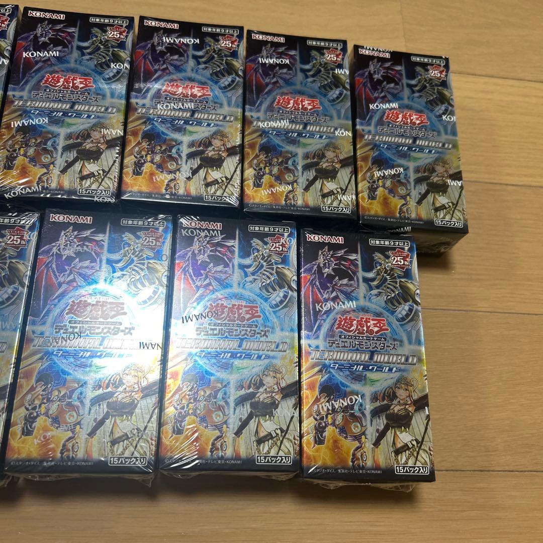 遊戯王 ターミナル・ワールド 未開封 9BOX