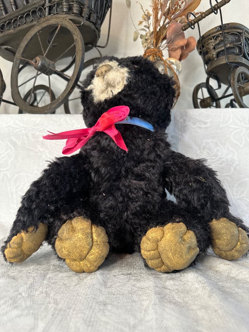 ドイツ ヴィンテージ テディベア ブラック