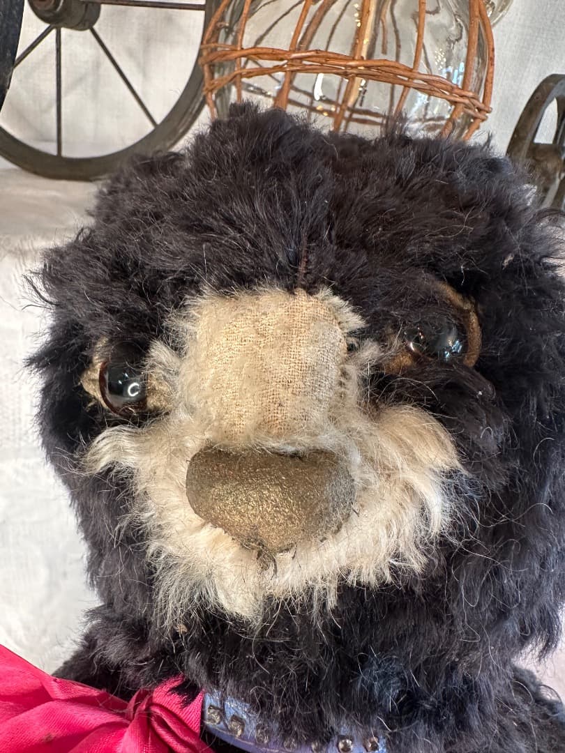 ドイツ ヴィンテージ テディベア ブラック