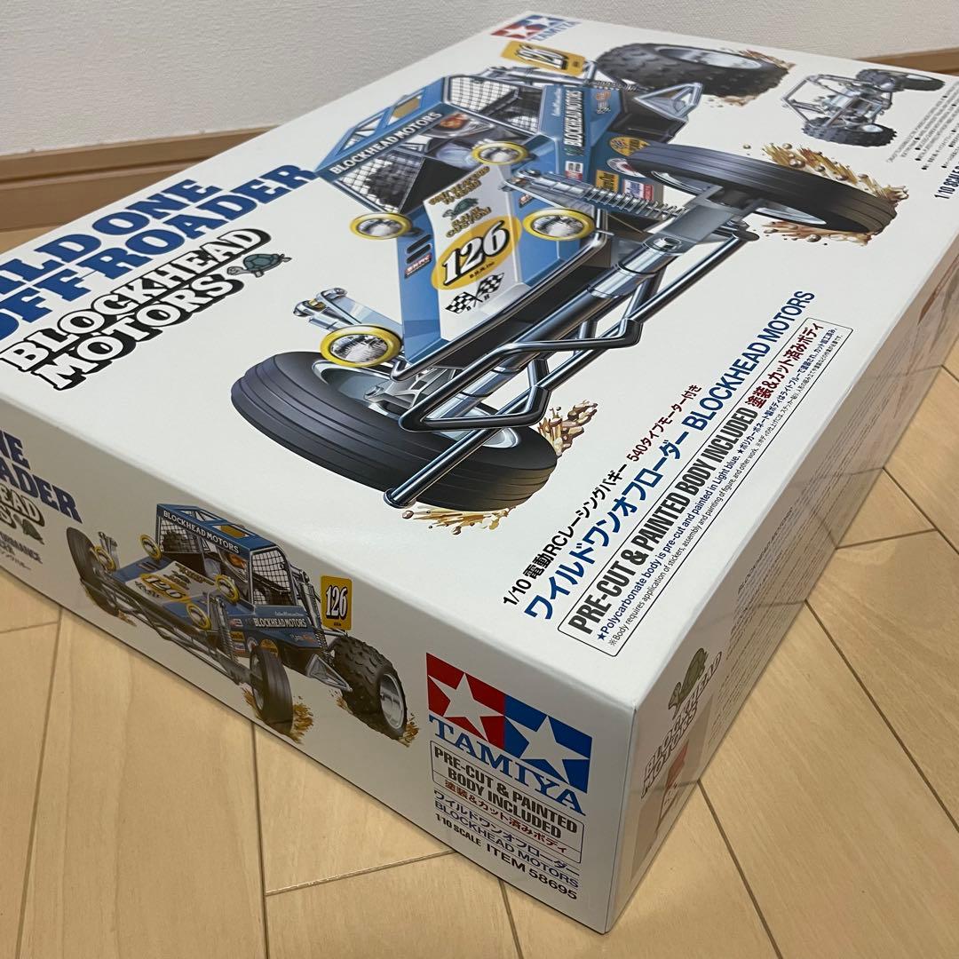 タミヤ 1/10 ワイルドワン オフローダー BLOCKHEAD MOTORS