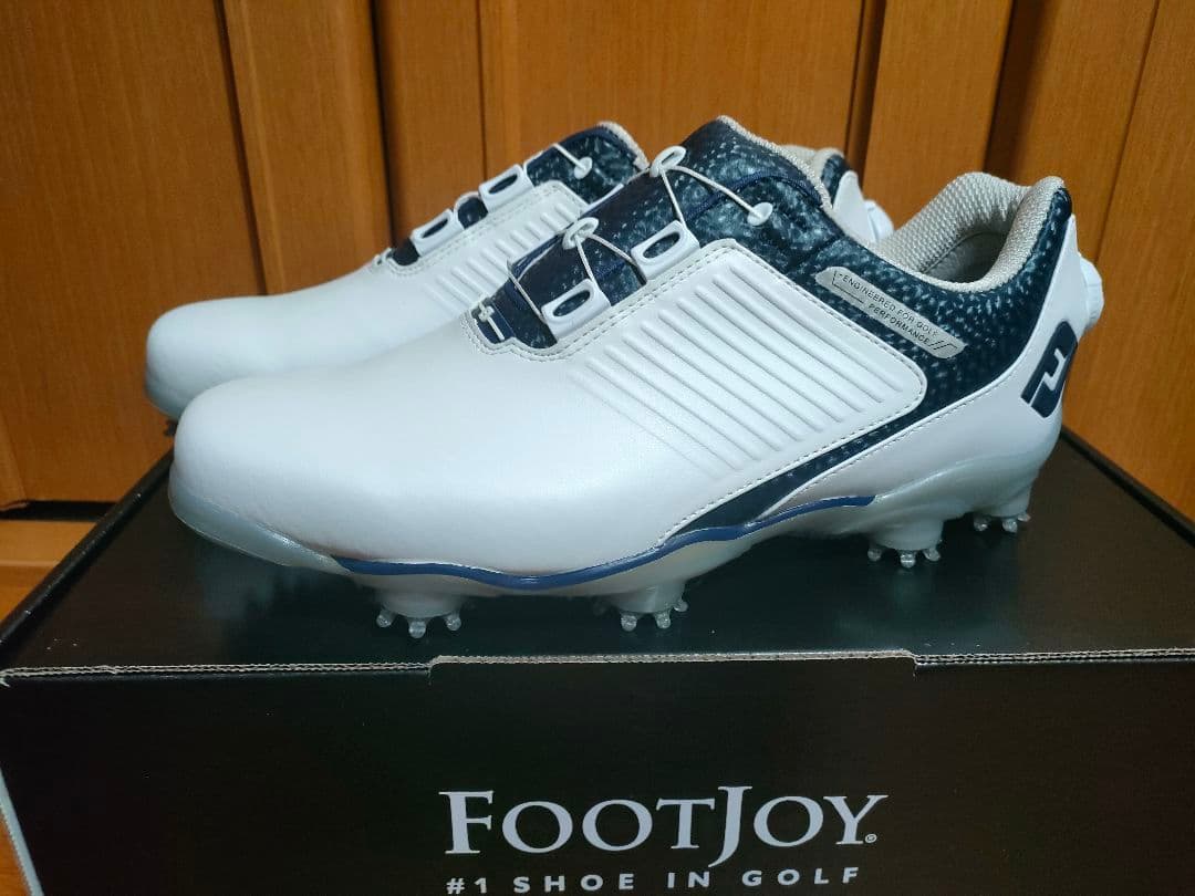 【新品】FOOT JOY フットジョイ DRYJOYS PRO BOA ホワイト