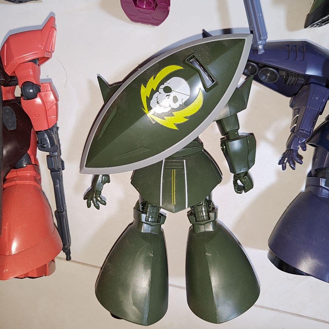 HG ゲルググ　9体セット　完成品　ジャンク扱い　レア　宇宙世紀　ユニコーン