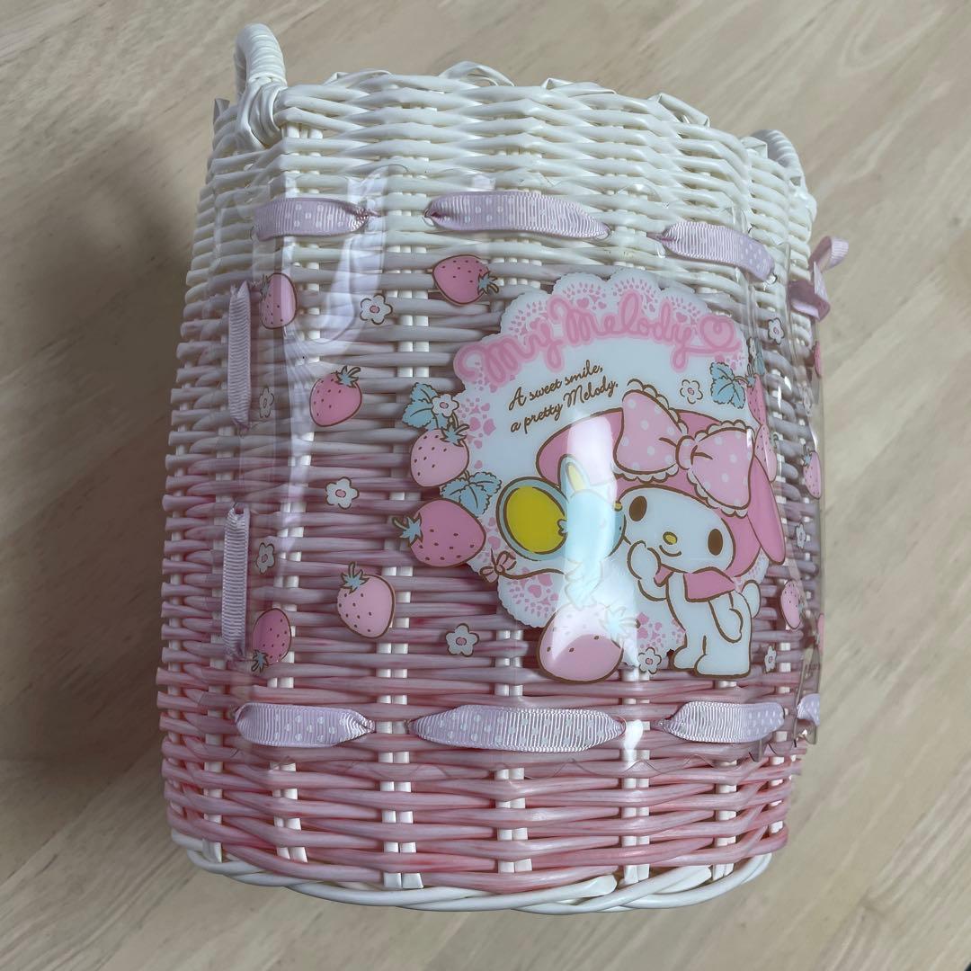 マイメロディ ストロベリーカゴ 約30cm