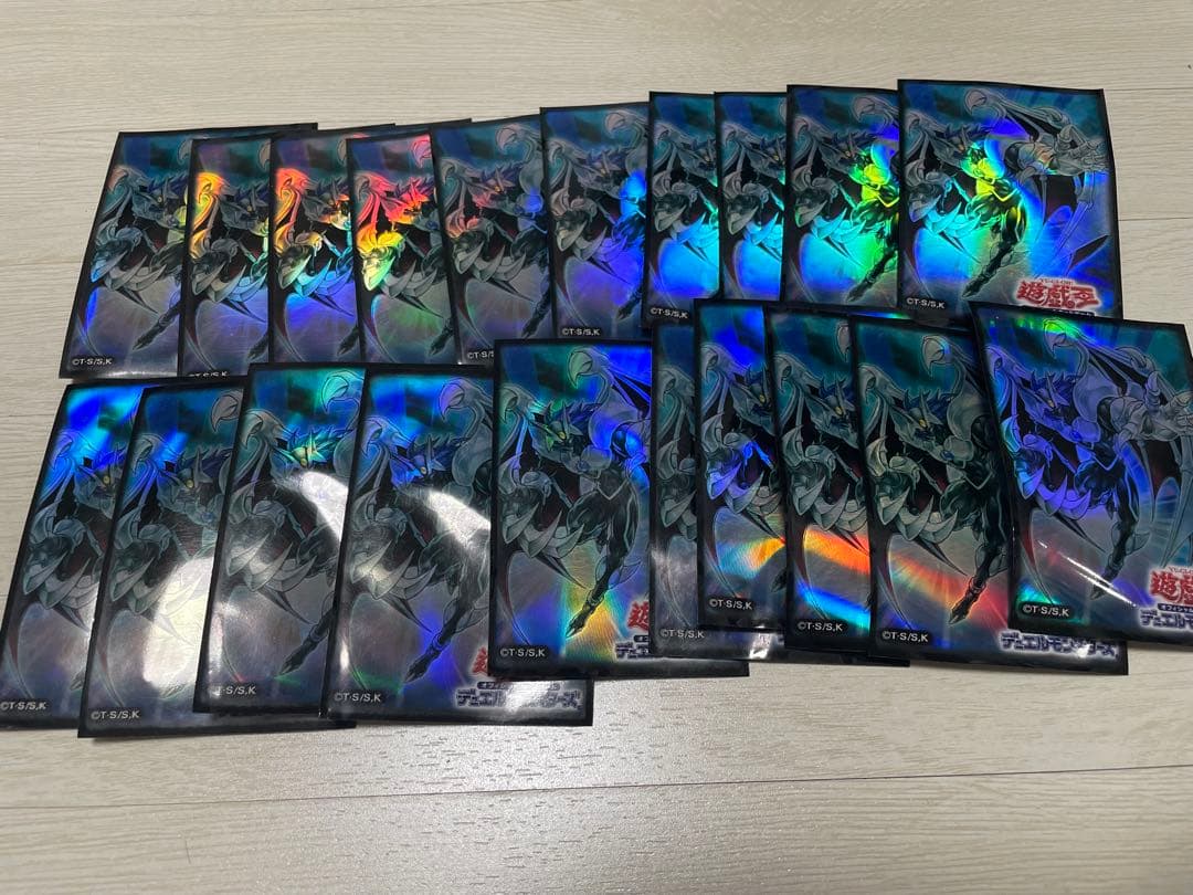 遊戯王　カオスネオス　初期スリーブ　50枚