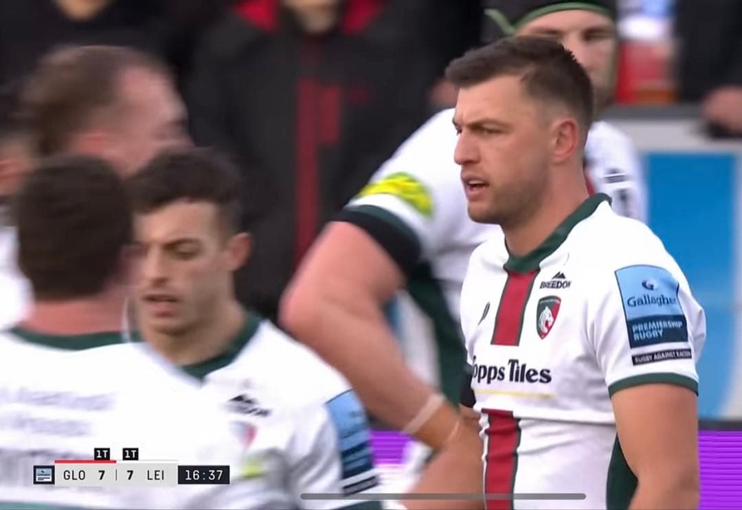 プレミアシップ ラグビー ポラード実使用 両面直筆サイン入りジャージ