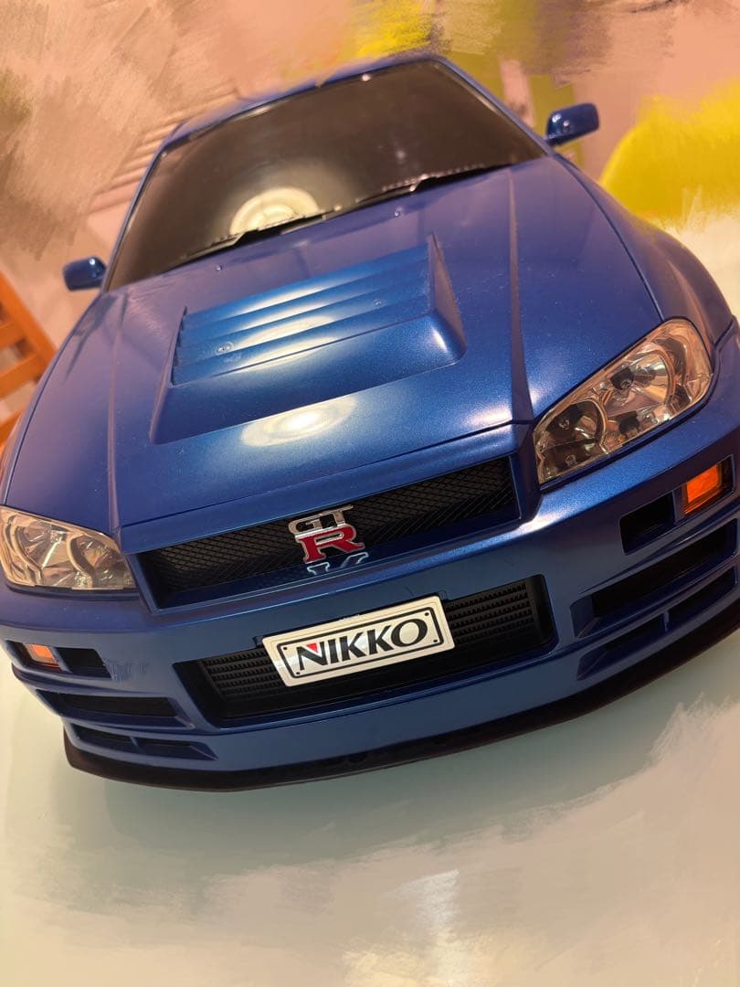 NIKKO 1/5 NISSAN スカイライン GTR R34 巨大ラジコン