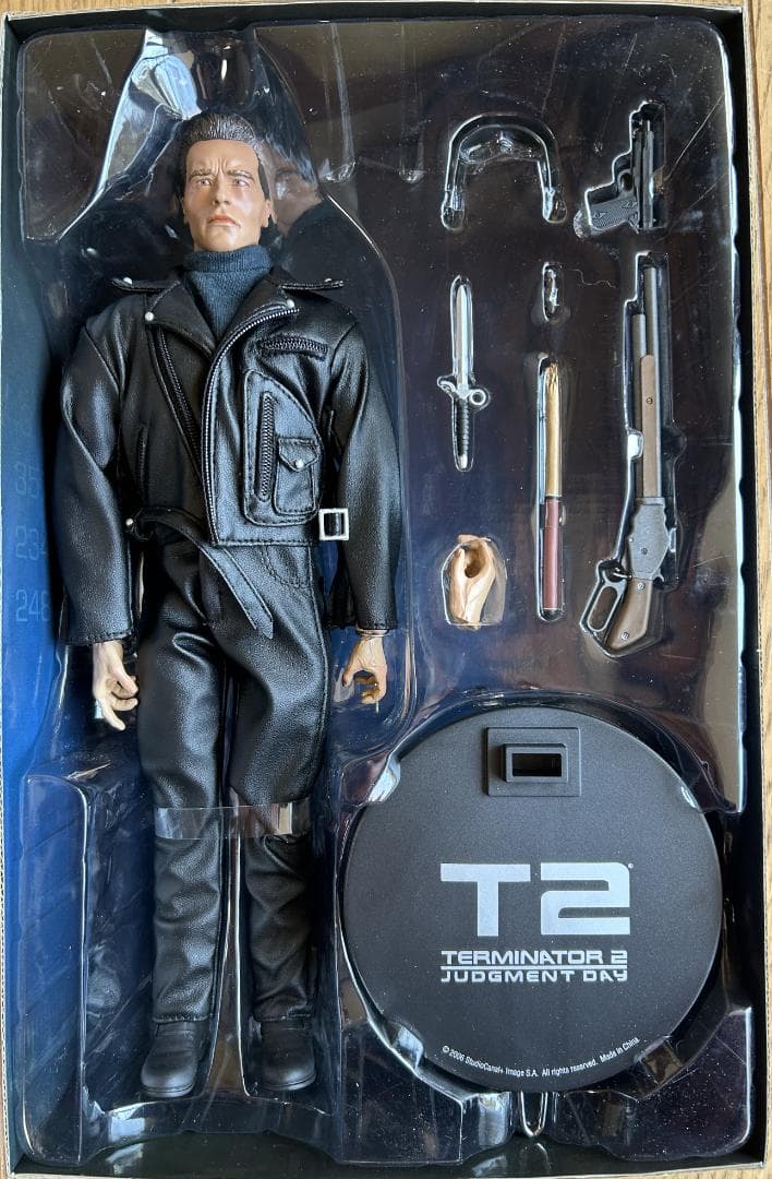 【値下げ】1/6フィギュア　ターミネーター2　T-800　サイドショウ