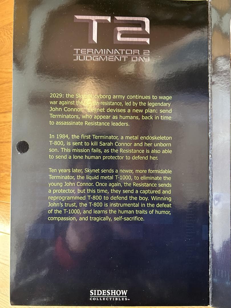 【値下げ】1/6フィギュア　ターミネーター2　T-800　サイドショウ