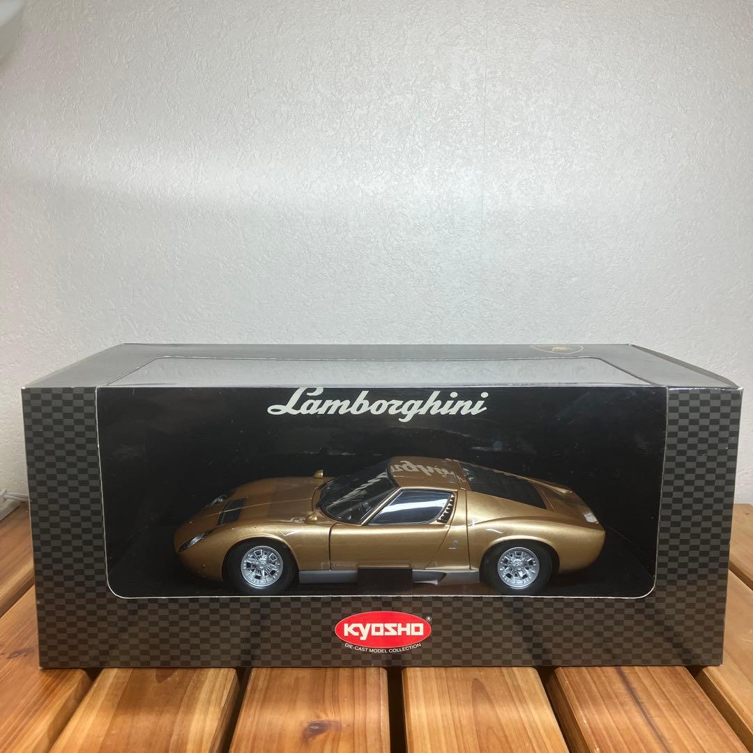 京商 1/18 ランボルギーニ ミウラ P400 ゴールド