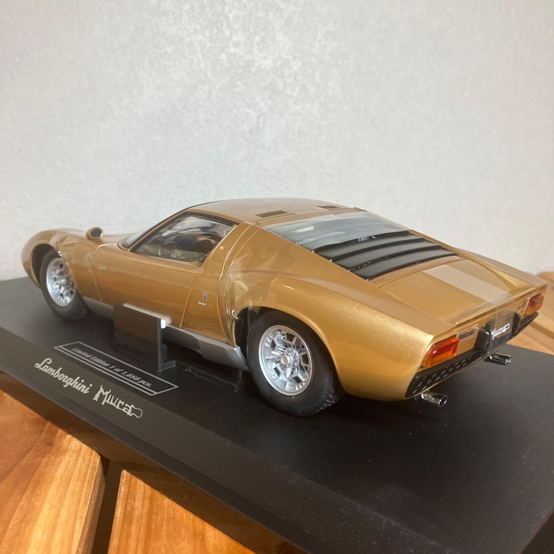 京商 1/18 ランボルギーニ ミウラ P400 ゴールド