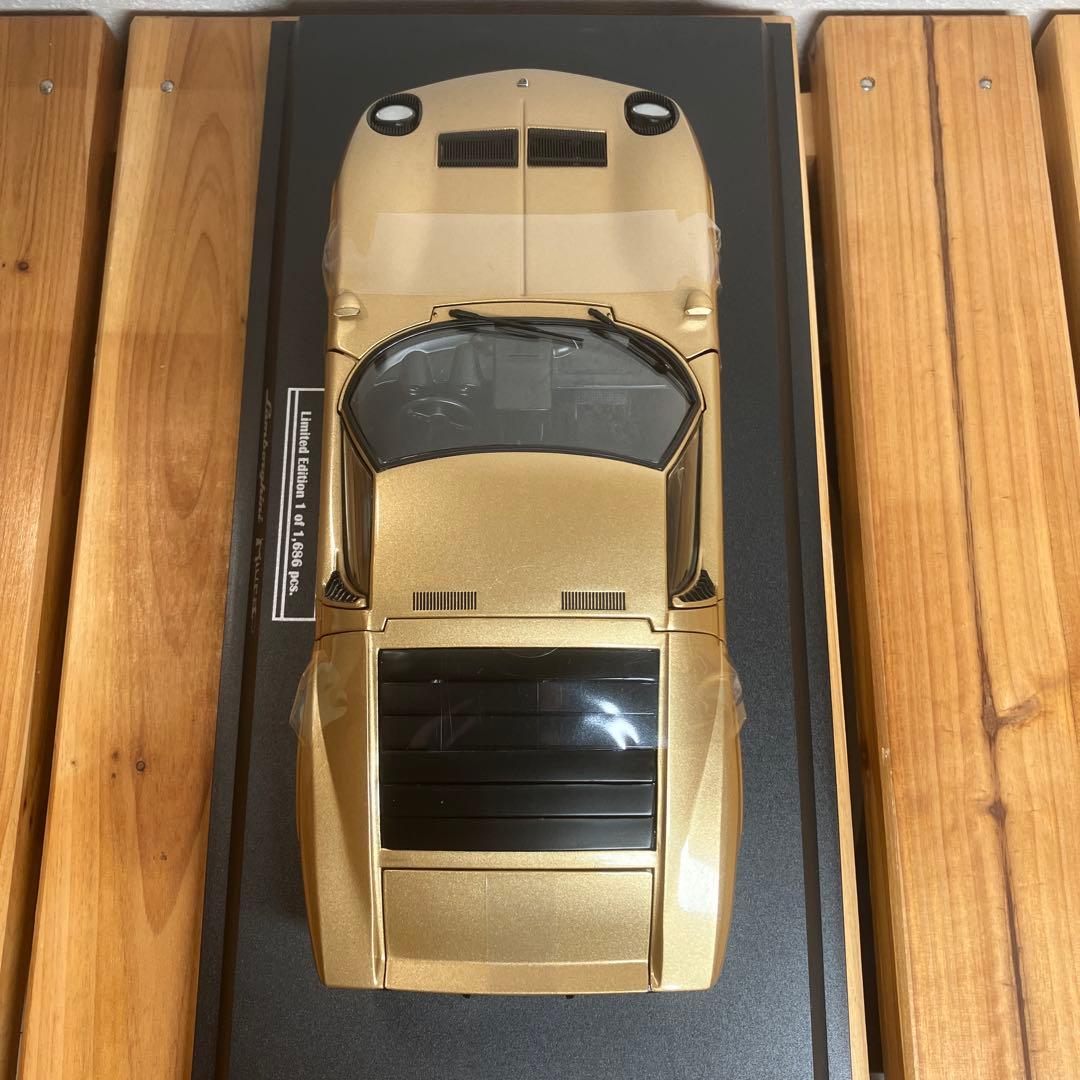 京商 1/18 ランボルギーニ ミウラ P400 ゴールド