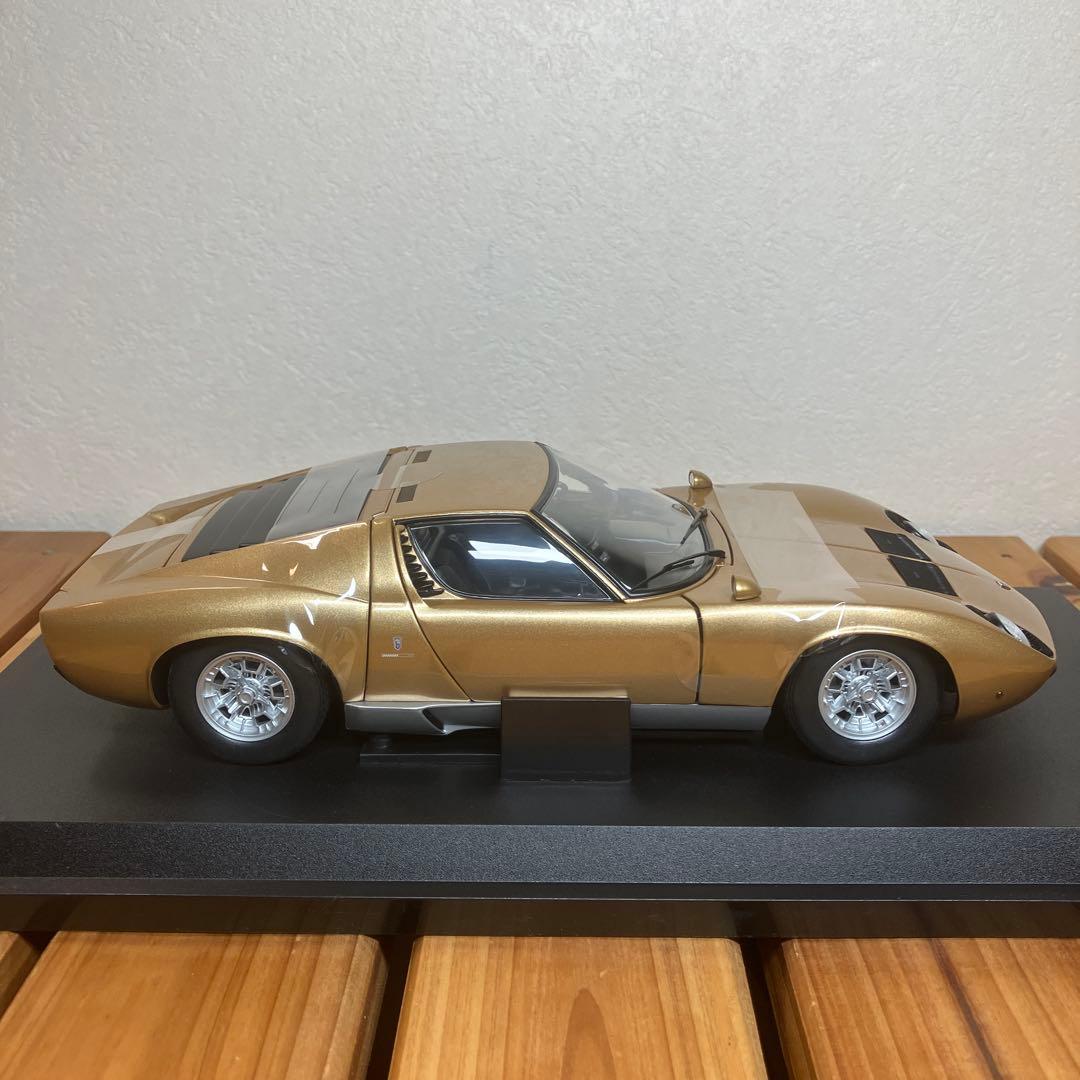 京商 1/18 ランボルギーニ ミウラ P400 ゴールド