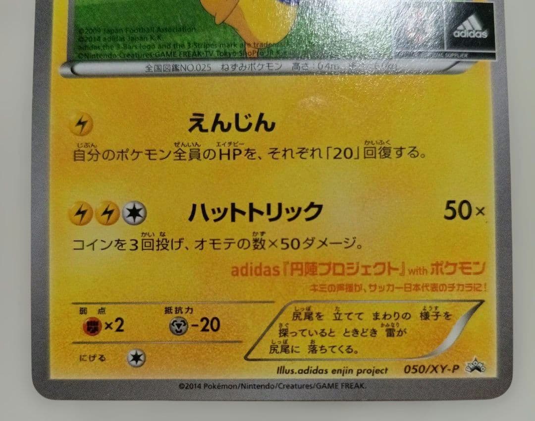 日本代表のピカチュウ：ポケモンNewモン! Book付録 050\XY-P