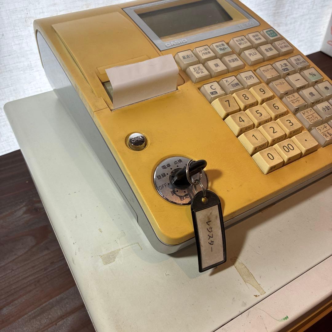 CASIO レジスター 鍵付き
