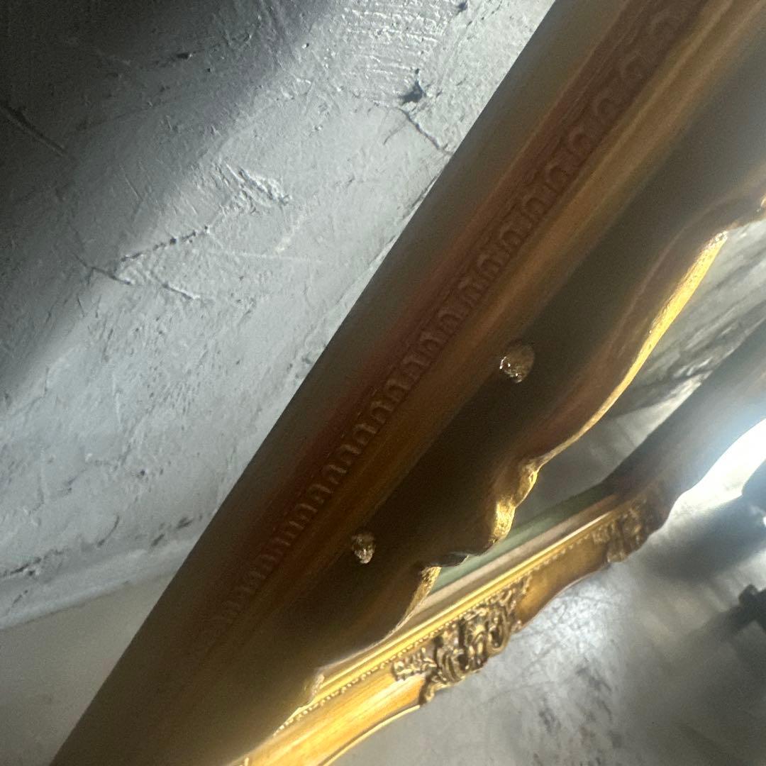 瞬間的お値下げ‼️ゴールド アンティークフレーム 大きめ‼️ディスプレイなどに❣️