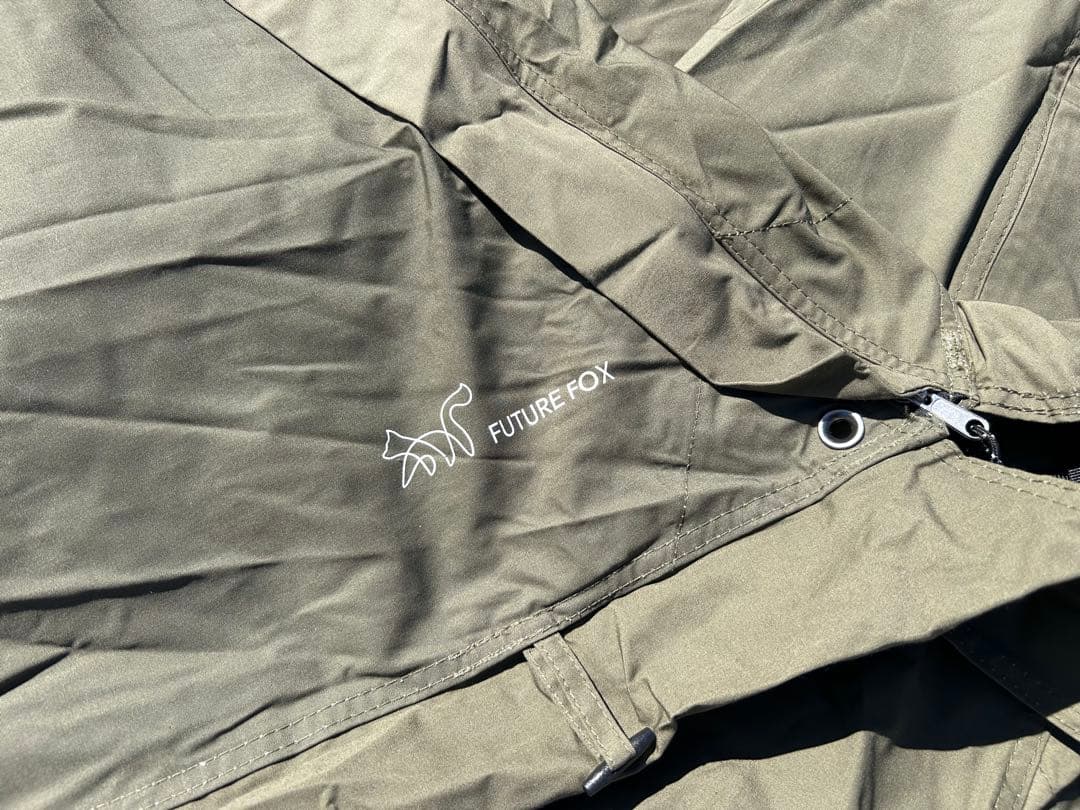 美品⭐︎FUTURE FOX FOX BASE軍幕キャンプテント　焚き火可能