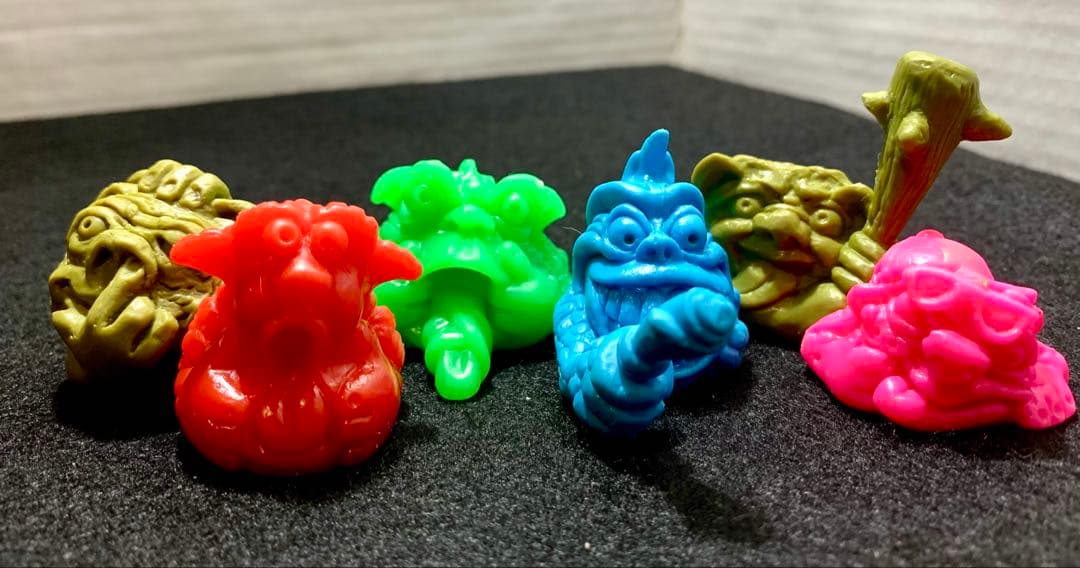 90S ヴィンテージ アメトイ ボグリンズ ミニボグリン 6体 ホラー PVC