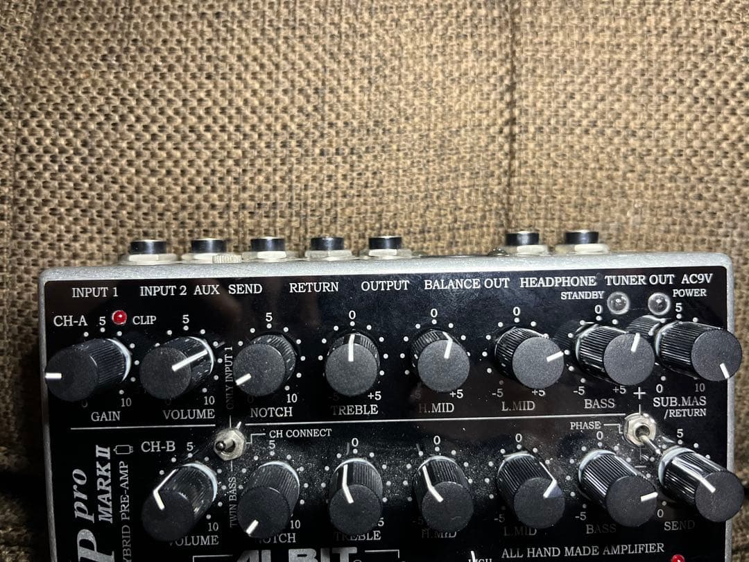 ALBIT A2BP Pro Mark II ベースプリアンプ