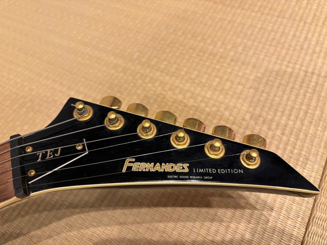 最終値下げです　FERNANDES TEJ-55G リミテッドエディション