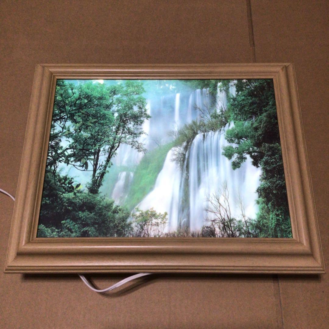 生産終了品　壁掛け型 モーションピクチャー 動く絵　アンティーク インテリア