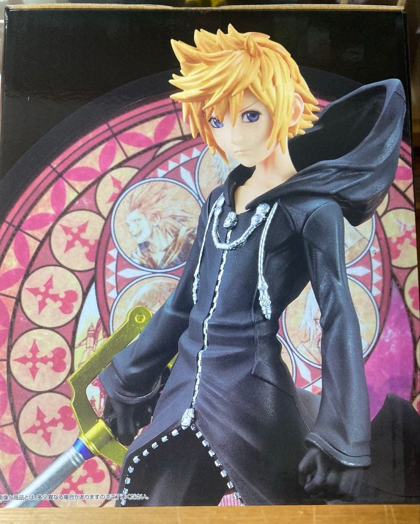 キングダムハーツ 一番くじ　ラストワン賞　ロクサス　スタチュー　＋Ｇ.E賞