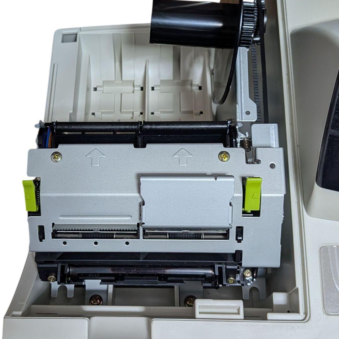 美品 TEC MA-301 レジ 白 通電確認