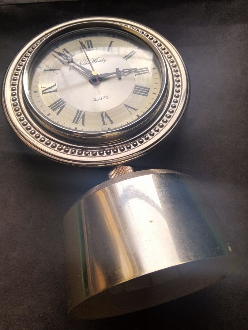 昭和レトロニッカウィスキー置き時計