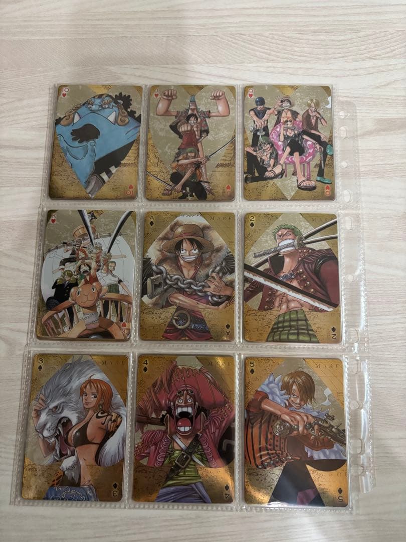 A*︎様 ワンピース　ゴールデントランプ　原作絵　扉絵