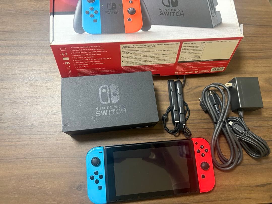Nintendo Switch 本体 赤/青 Joy-Con 訳あり