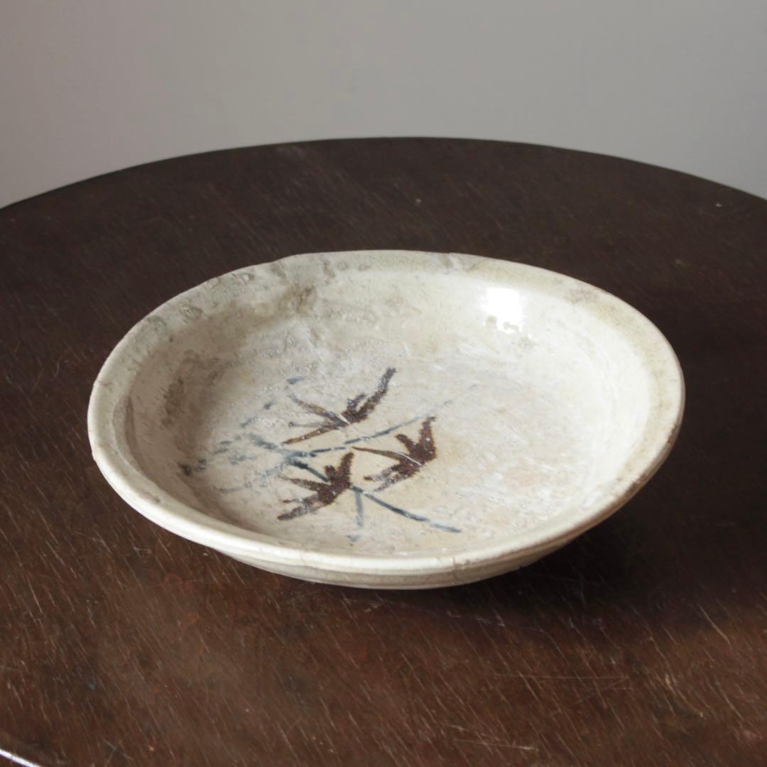 呉須鉄絵 石皿 瀬戸 古美術 古道具 アンティーク