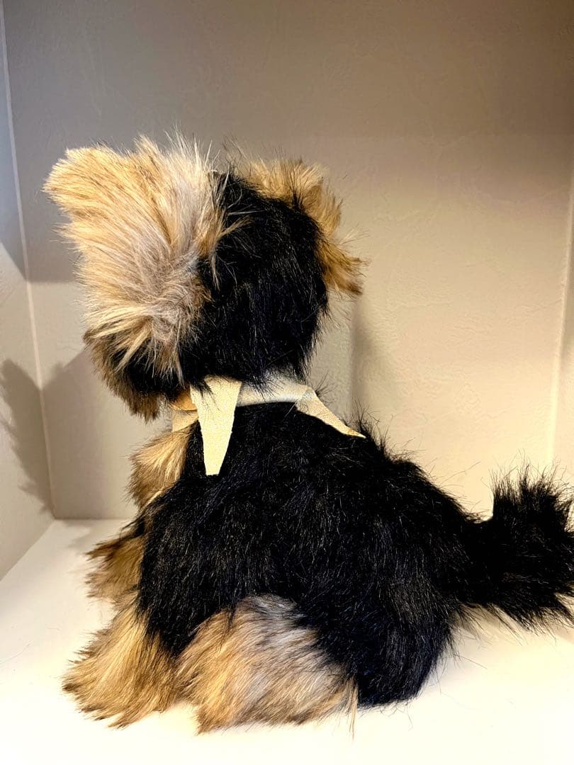 海外作家様　ミニチュアシュナウザー　犬　ぬいぐるみ　teddy bear DOG