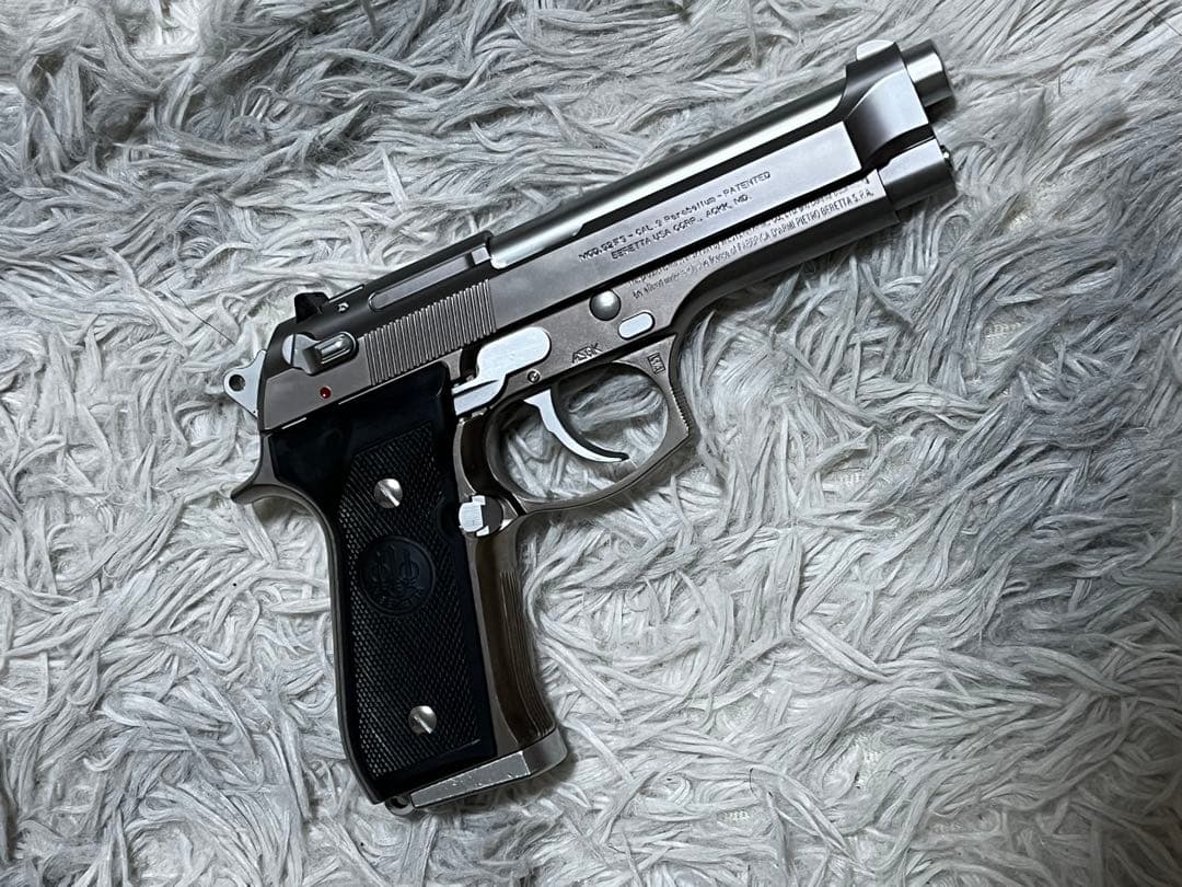 WA ベレッタM92F INOX マグナブローバックガスガン　新古品