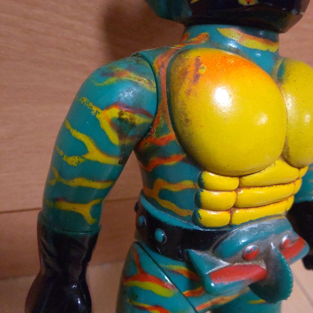 当時物☆アマゾン 仮面ライダー ソフビ フィギュア 旧バンダイ 石ノ森章太郎