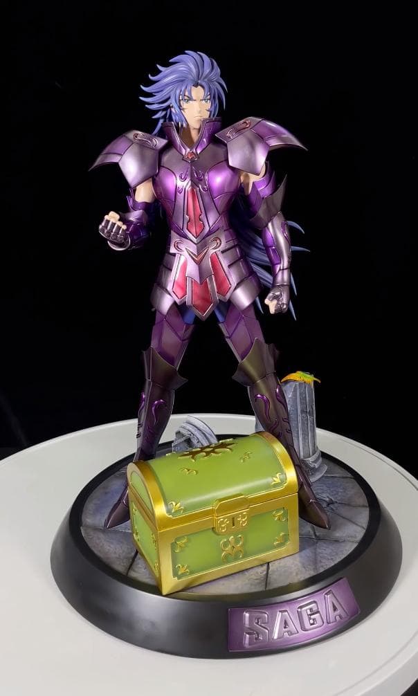 聖闘士星矢 ジェミニサガ(冥衣) ガレージキット ガレキ スタチュー　1/6